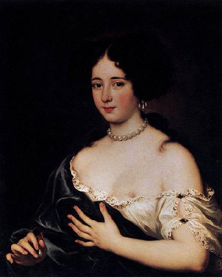 Jacob Ferdinand Voet Maria Mancini as Cleopatra oil painting image